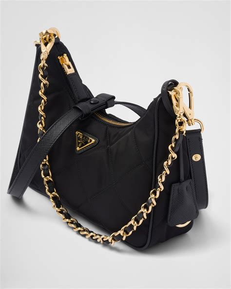 prada bag nylon mini|mini duffle bags by Prada.